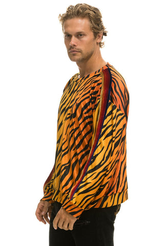 CLASSIC VELVET RELAXED SWEATSHIRT - TIGER Sweatshirt Aviator Nation