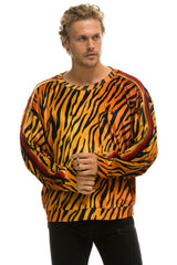 CLASSIC VELVET RELAXED SWEATSHIRT - TIGER Sweatshirt Aviator Nation