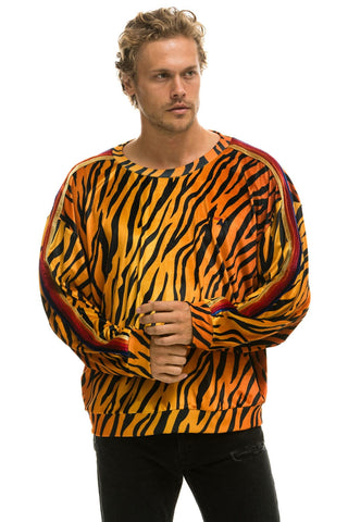 CLASSIC VELVET RELAXED SWEATSHIRT - TIGER Sweatshirt Aviator Nation