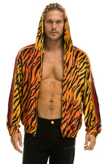 CLASSIC VELVET RELAXED ZIP HOODIE - TIGER Hoodie Aviator Nation