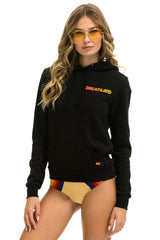 DREAMLAND LOGO ZIP HOODIE - BLACK Hoodie Aviator Nation