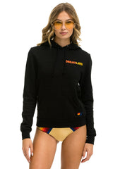 DREAMLAND LOGO ZIP HOODIE - BLACK Hoodie Aviator Nation