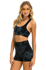 HAND DYED SPORTS BRA - TIE DYE CRYSTAL SMOKE Sports Bra Aviator Nation
