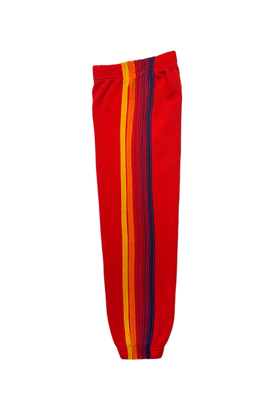 KID'S 5 STRIPE SWEATPANTS - RED Kid's Sweatpants Aviator Nation
