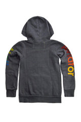 KID'S AVIATOR NATION ZIP HOODIE - VINTAGE CHARCOAL Kid's Hoodies Aviator Nation