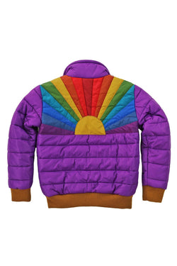 KID'S SUNBURST JACKET - PURPLE MAGIC Kid's Outerwear Aviator Nation