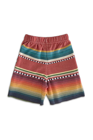 KID'S TULUM SWEATSHORTS - RED Kids Shorts Aviator Nation