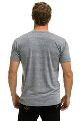 LOCALS ONLY TEE - HEATHER GREY Tees Aviator Nation