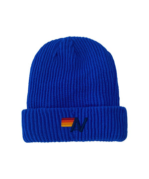 LOGO RIB BEANIE - ROYAL
