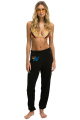 LOGO SWEATPANTS - BLACK Women's Sweatpants Aviator Nation
