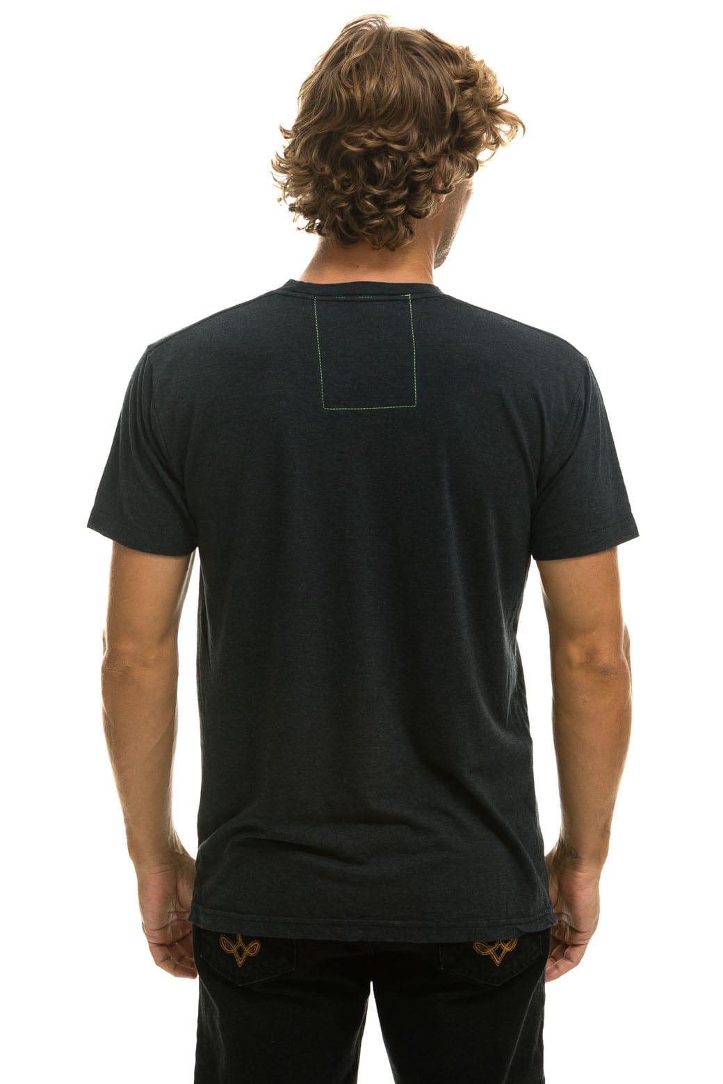 LOGO TEE -CHARCOAL Tees sale