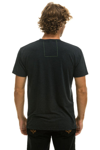 LOGO TEE -CHARCOAL Tees sale