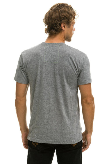 LOGO TEE - HEATHER GREY Tees Aviator Nation
