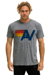 LOGO TEE - HEATHER GREY Tees Aviator Nation