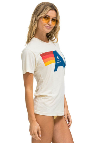 LOGO TEE - VINTAGE WHITE Tees Aviator Nation