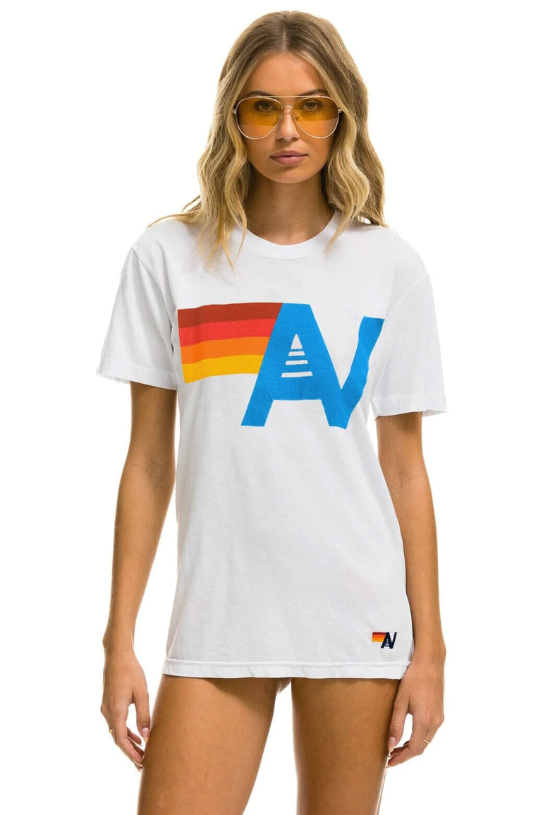 LOGO TEE - WHITE Tees Aviator Nation