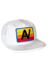 LOGO - VINTAGE CORDUROY MESH TRUCKER HAT HATS Aviator Nation