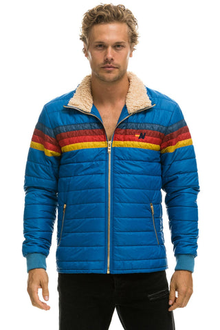 MEN'S 4 STRIPE JACKET - SNORKEL BLUE Jacket Aviator Nation