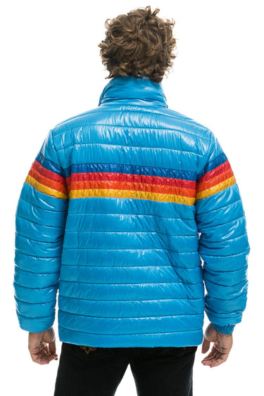 MEN'S 4 STRIPE TRAVELER JACKET - OCEAN GLOSSY Jacket Aviator Nation