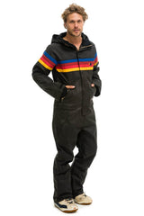 MEN'S 4 STRIPE WAX POWDER SUIT - BLACK Jacket Aviator Nation