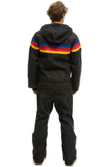 MEN'S 4 STRIPE WAX POWDER SUIT - BLACK Jacket Aviator Nation