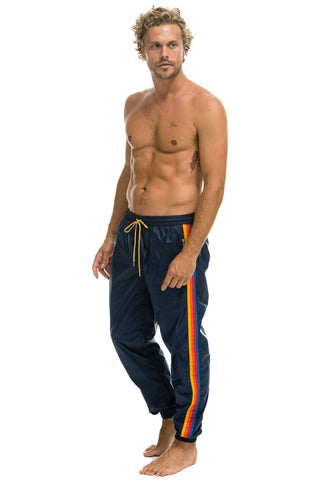 MEN'S 4 STRIPE WIND PANT - NAVY Outerwear Aviator Nation