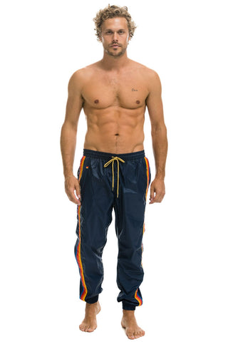 MEN'S 4 STRIPE WIND PANT - NAVY Outerwear Aviator Nation