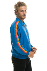 MEN'S 4 STRIPE WINDBREAKER - SNORKEL BLUE Jacket Aviator Nation
