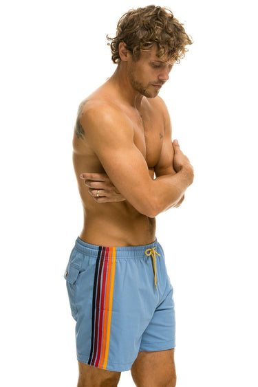 MEN'S 5 STRIPE FLEX SHORTS - ISLANDA Men's Board Shorts Aviator Nation