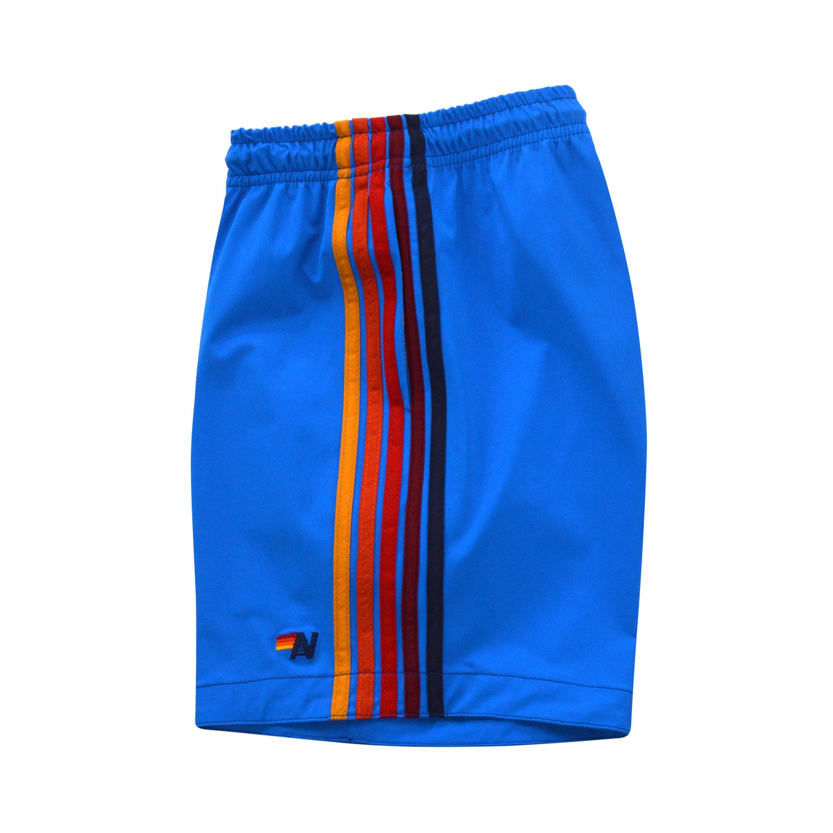 MEN'S 5 STRIPE FLEX SHORTS - PARROT BLUE Men's Board Shorts Aviator Nation