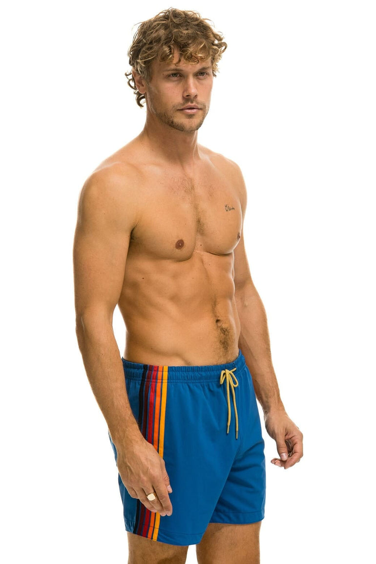 MEN'S 5 STRIPE FLEX SHORTS - SEA Men's Board Shorts Aviator Nation