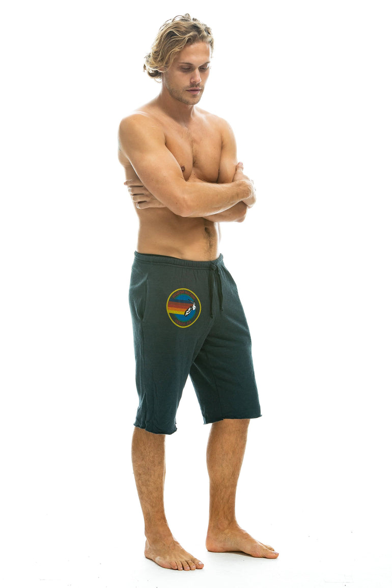 MEN'S AVIATOR NATION SWEATSHORTS - CHARCOAL Sweatshorts Aviator Nation