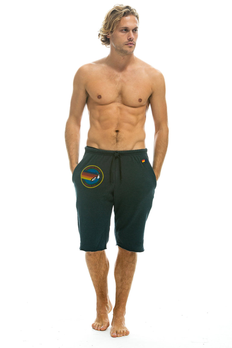 MEN'S AVIATOR NATION SWEATSHORTS - CHARCOAL Sweatshorts Aviator Nation