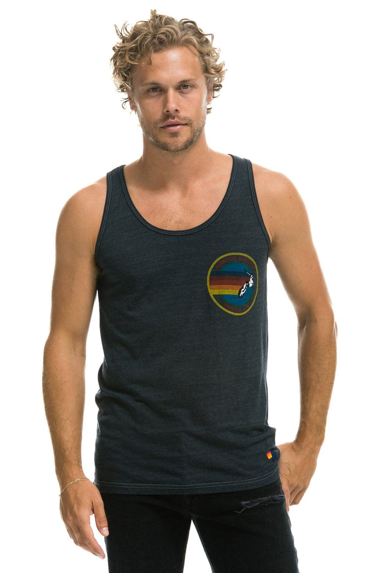 MEN'S AVIATOR NATION TANK - CHARCOAL Men's Tank Aviator Nation