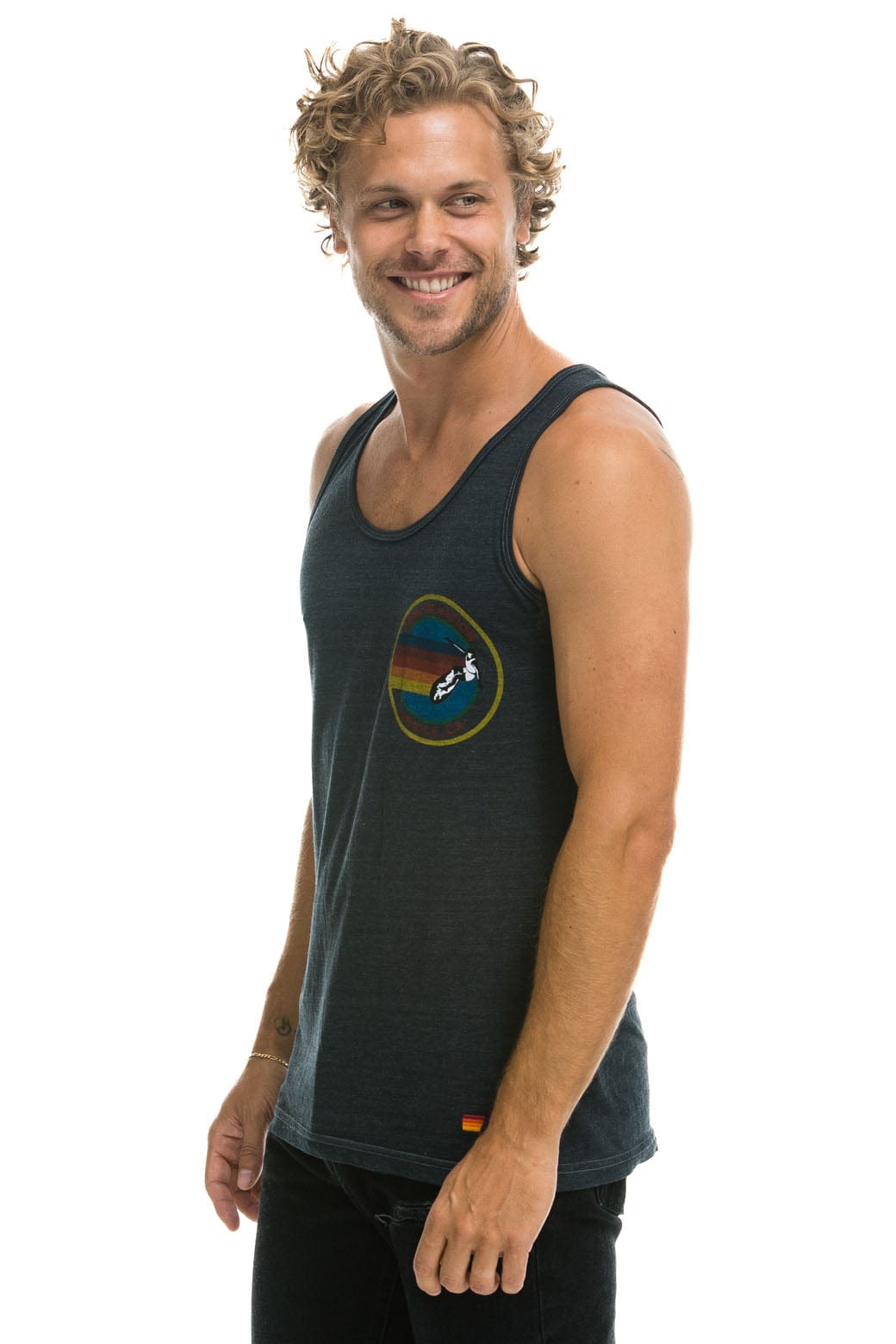 MEN'S AVIATOR NATION TANK - CHARCOAL Men's Tank Aviator Nation