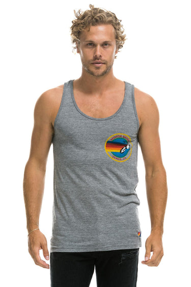 MEN'S AVIATOR NATION TANK - HEATHER GREY Men's Tank Aviator Nation