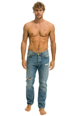MEN'S CLASSIC STRAIGHT LEG DENIM JEAN - VINTAGE Men's Jeans Aviator Nation