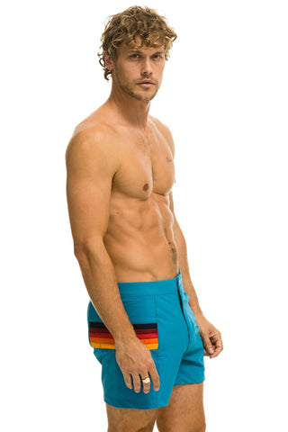 MEN'S HORIZONTAL 5 STRIPE FLEX SHORTS - ANTIGUA Men's Board Shorts Aviator Nation