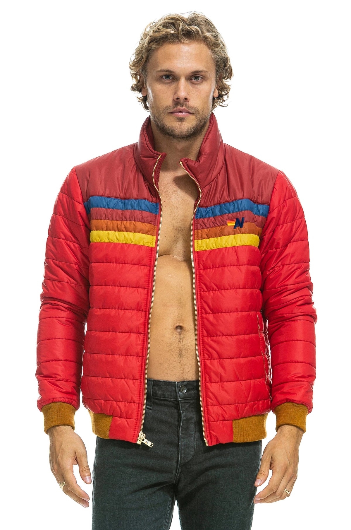 MEN'S JOURNEY JACKET - CHERRY Jacket Aviator Nation