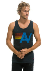 MEN'S LOGO TANK - CHARCOAL Men's Tank Aviator Nation