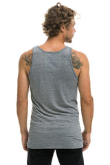 MEN'S LOGO TANK - HEATHER GREY Men's Tank Aviator Nation