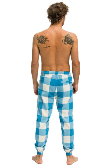 MEN'S PLAID LODGE PANT - HAYDEN PLAID Mens Sweatpants Aviator Nation