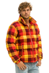 MEN'S PLAID TRAVELER JACKET - SURFY PLAID Jacket Aviator Nation