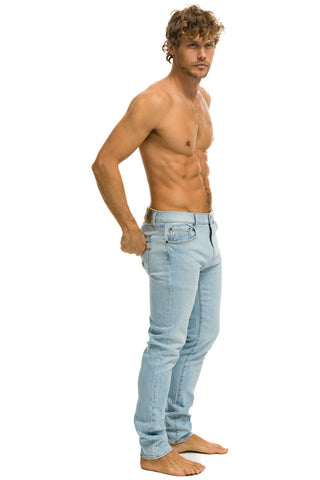 MEN'S SLIM FIT SURFER DENIM JEAN - SUPER LIGHT Men's Jeans Aviator Nation