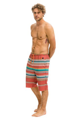 MEN'S TULUM SWEATSHORTS - RED Men's Shorts Aviator Nation