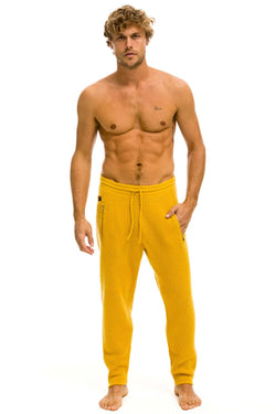 MEN'S VINTAGE CABIN CASHMERE SWEATER PANT - GOLD WOMENS Aviator Nation