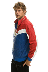 MEN'S WINDBREAKER JACKET - CLASSIC USA Men's Windbreaker Aviator Nation