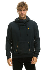 NINJA PULLOVER HOODIE - CHARCOAL Hoodie Aviator Nation