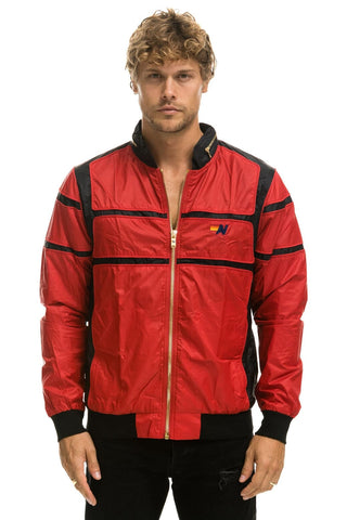 RACER JACKET - CHERRY Men's Outerwear Aviator Nation