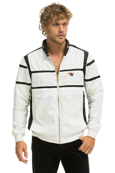 RACER JACKET - WHITE Men's Outerwear Aviator Nation